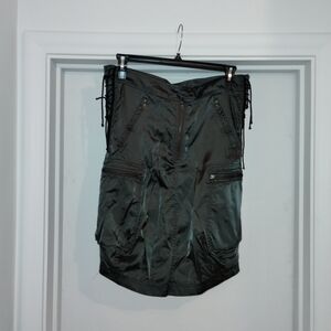 Prada Black Jacket with Red Accents